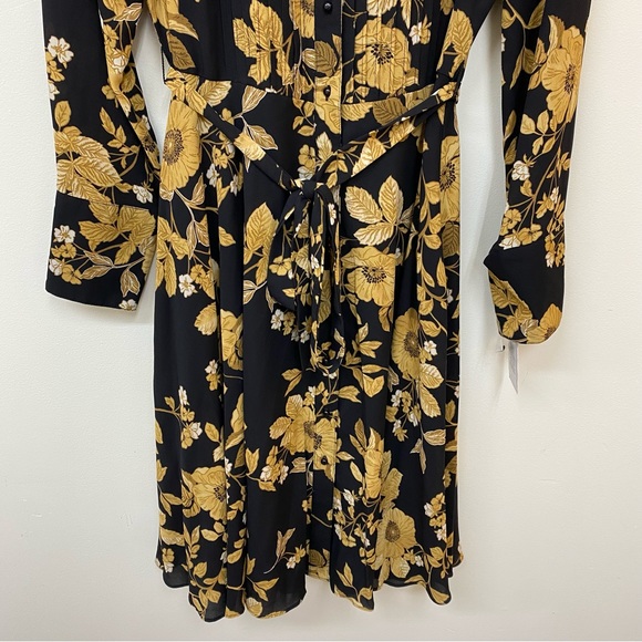 NWT Nanette Lepore Crepe Chiffon Dress Size 2 - Picture 3 of 9